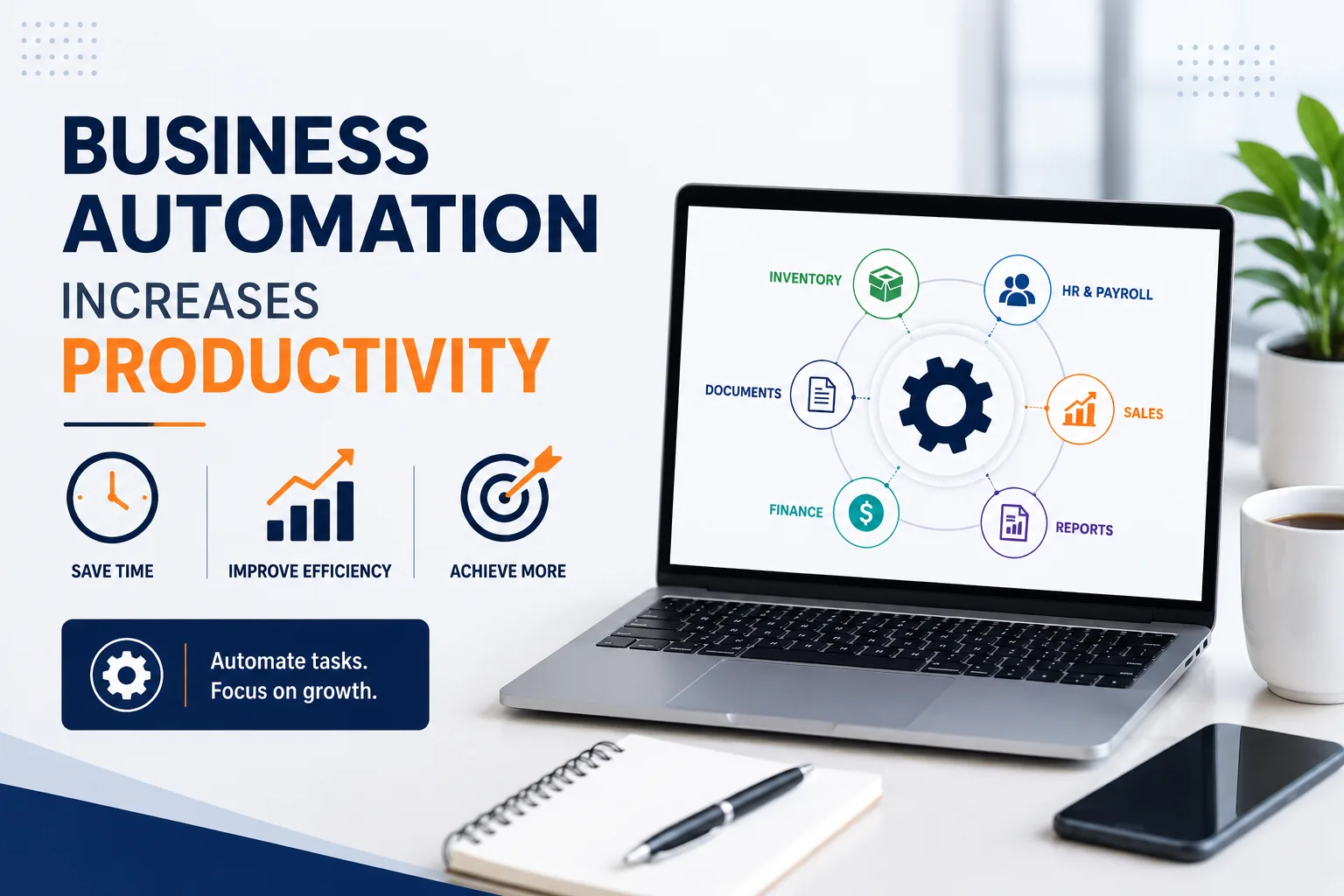 How Business Automation Increases Productivity