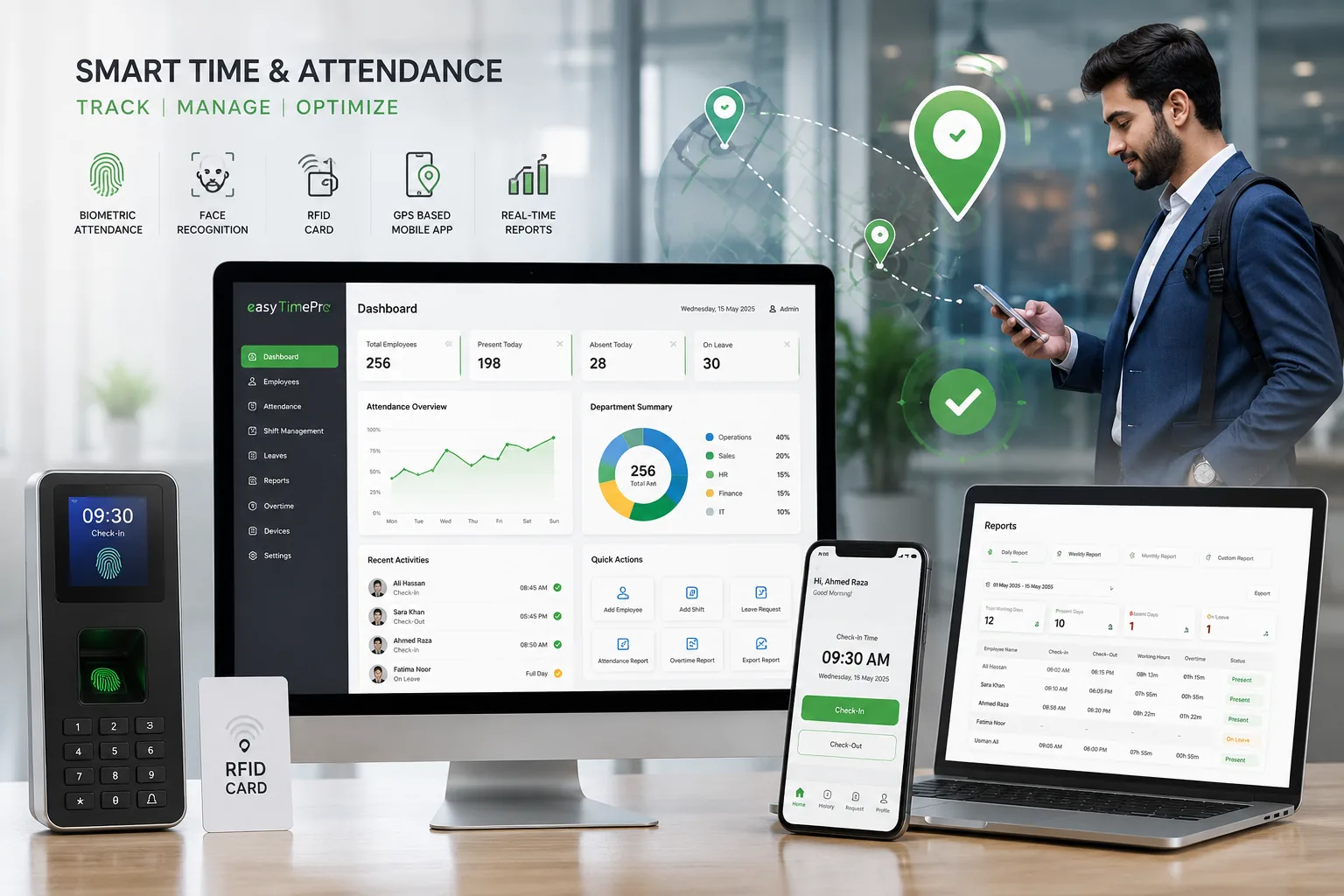 Time and Attendance Management System